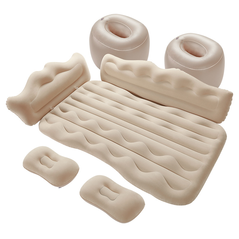 Cross-border car inflatable bed car rear air bed universal folding sleeping inflatable mattress travel mattress