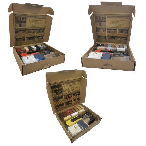 in stock Furniture Floor Repair suit Resin Wax Filling US Seam Tool Hole Scratch Repair suit Cross Border