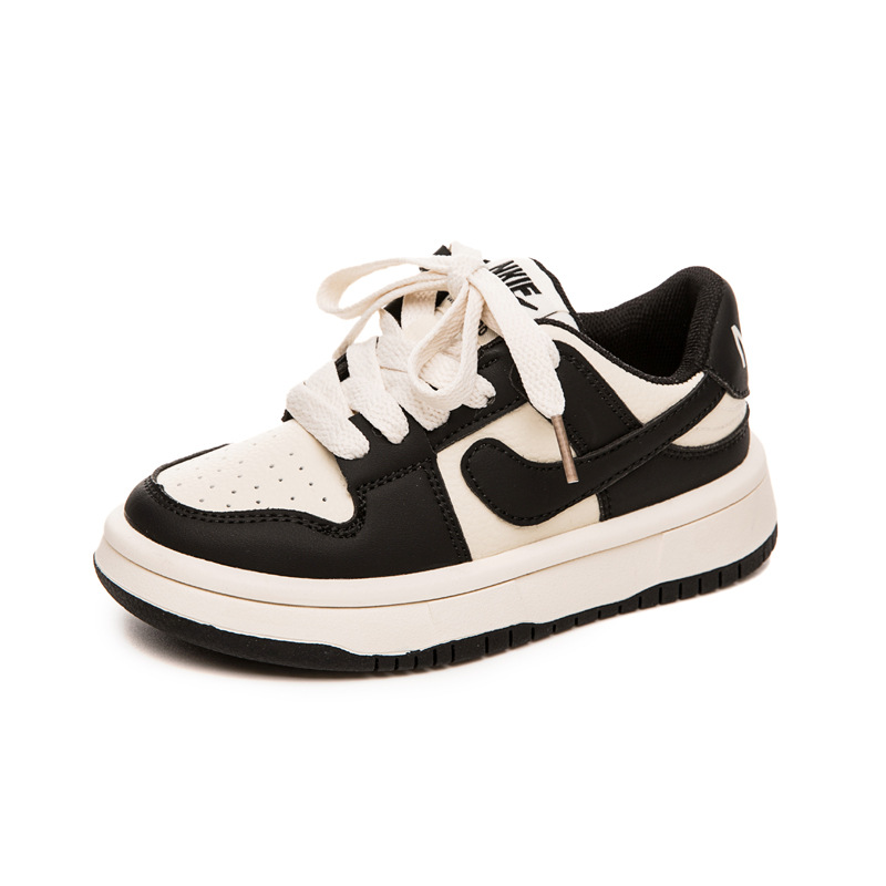 Children's Board Shoes Spring and Autumn 2024 New AJ Children's Shoes Girls' Soft Bottom Trendy Brand Boys Forrest Gump Casual sneaker