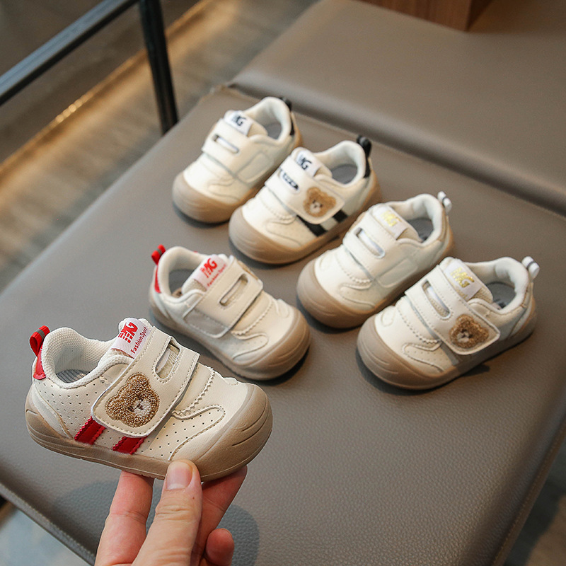 2025 Spring and Autumn New Children's Shoes Non-slip Soft Sole Baby Shoes for Boys and Girls Breathable Functional Learning Walking Shoes Non-slip Children's Shoes