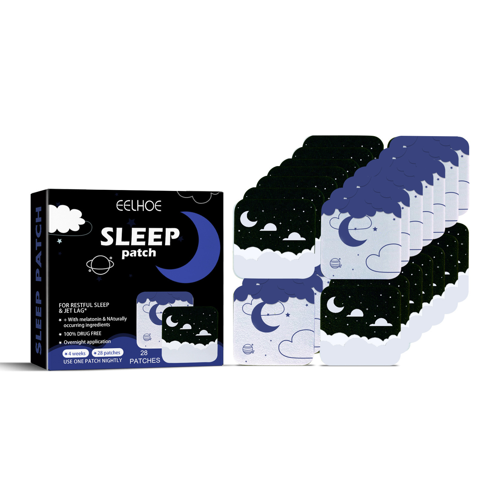EELHOE Sleep Aid Paste to Improve Sleep Fall Asleep to Relieve Anxiety and Improve Sleep Quality Sleep Paste