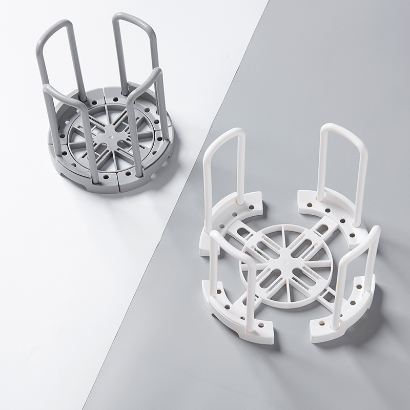 Retractable Plastic Bowl Rack Kitchen Bowl Chopsticks Storage Rack Drain Rack Household Tableware Simple and Convenient Bowl Chopsticks Storage Rack