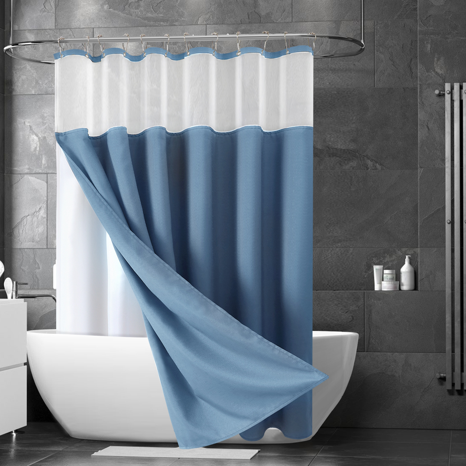 Upgrade Your Bathroom with a High-Quality Inside Shower Curtain Liner - Transform Your Shower Experience Today!