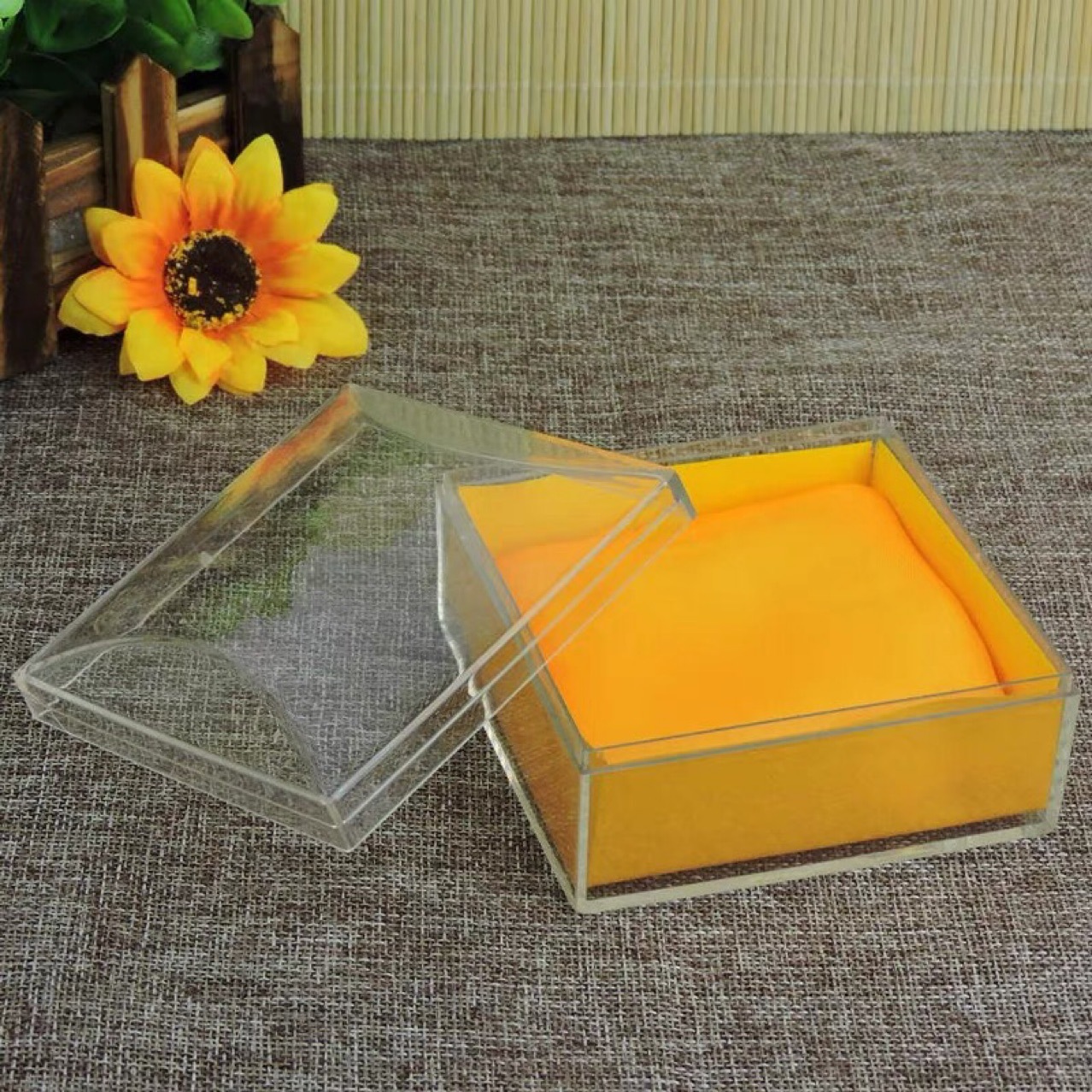 Acrylic transparent aloes box bracelet box bracelet aloes beads bracelet jewelry packaging display box