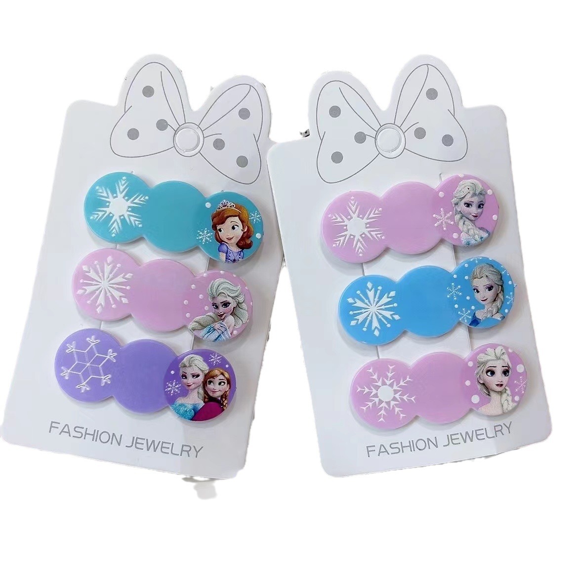Children's Hairpin Little Girl Super Cute Hairpin Bangs BB Clip Broken Hair Baby Cartoon Hair Accessories Princess Cute Headwear