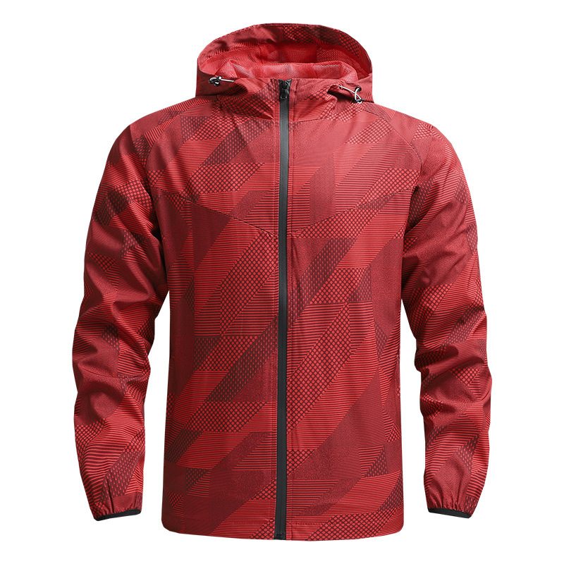 2021 Amazon Cross-border Men's Spring and Autumn Coat Thin Casual Charge Coat Windbreaker Outdoor Sports Jacket for Men