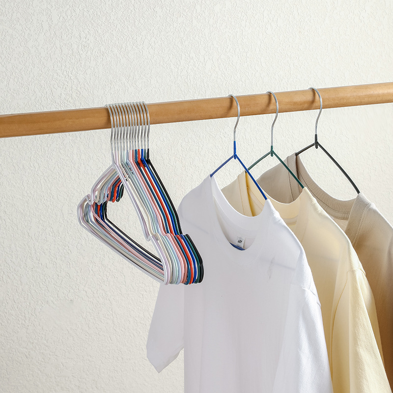 Lion Clothes Hanger Non-slip Seamless Household Dip Plastic Drying Clothes Rack Brace Hanger Drying Clothes Brace Thick Clothes Rack Clothes Hanger