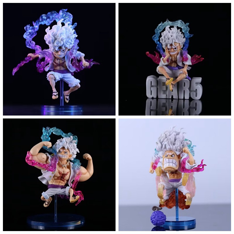 PVC high-quality version of One Piece figures wholesale model toys Running Nika Luffy figures