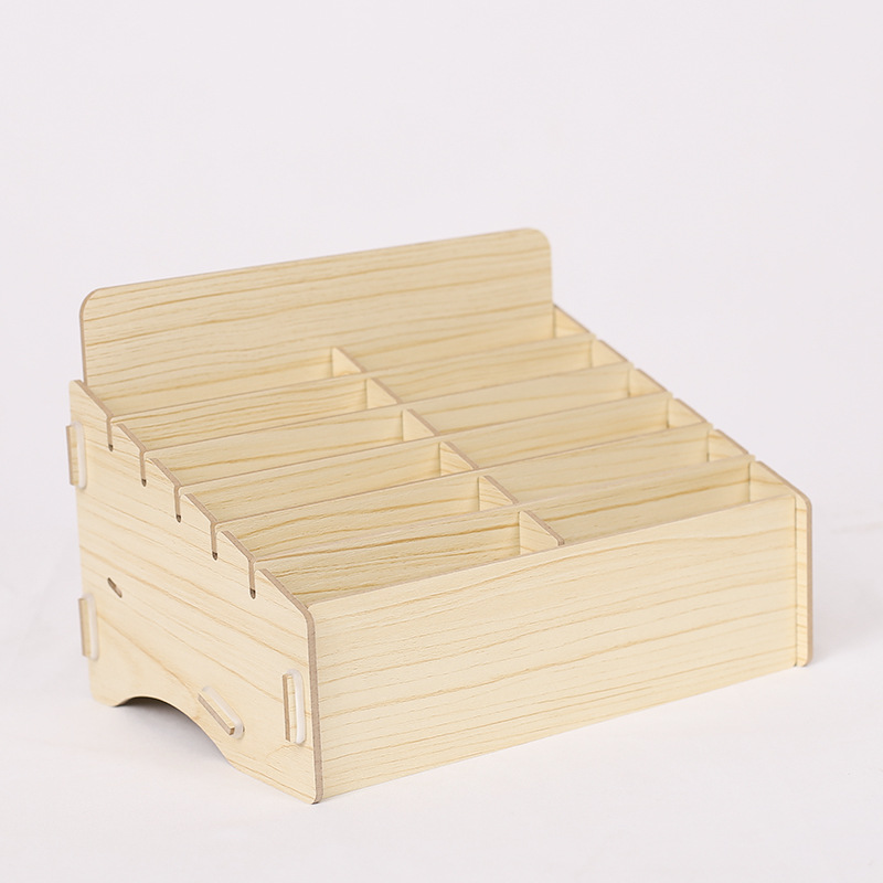 12 grid maple wood grain