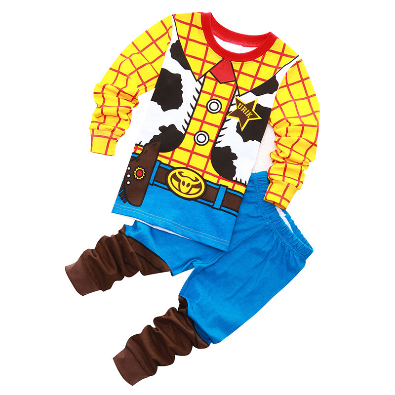 Europe and the United States cross-border children's clothing hero Alliance long sleeve trousers Spring and Autumn Home clothing set Animation two-piece wholesale