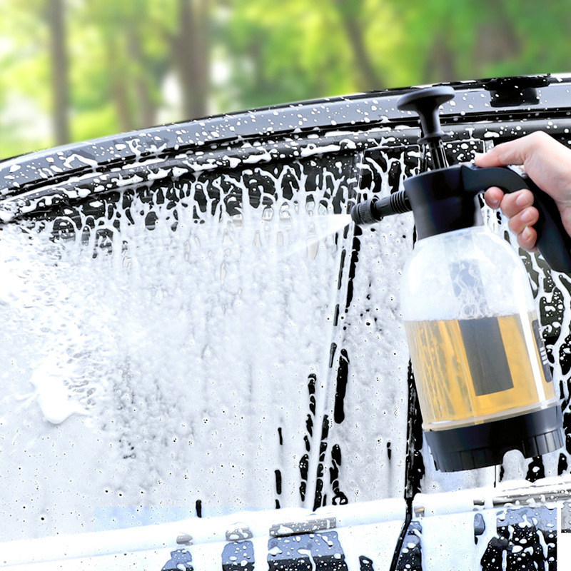 Car washing foam watering can 2L acid and alkali resistant household watering gardening air pressure sprayer manual air pressure bubble watering can