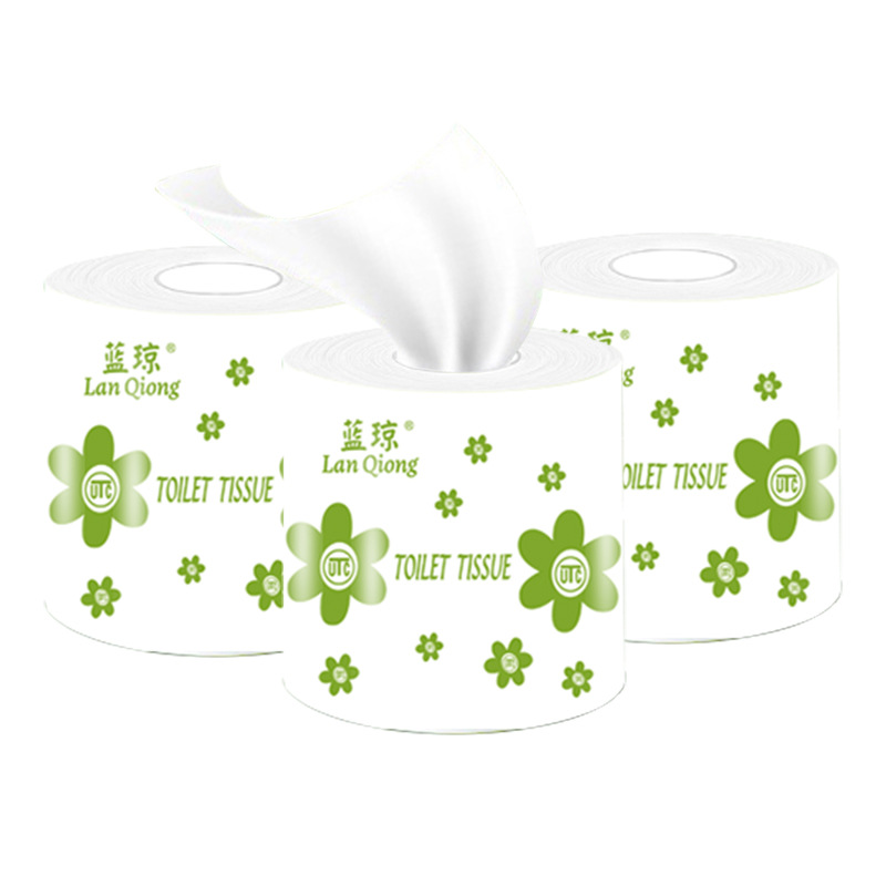 Core hotel roll paper wholesale three-layer 100g10 roll toilet paper toilet paper roll paper wholesale factory