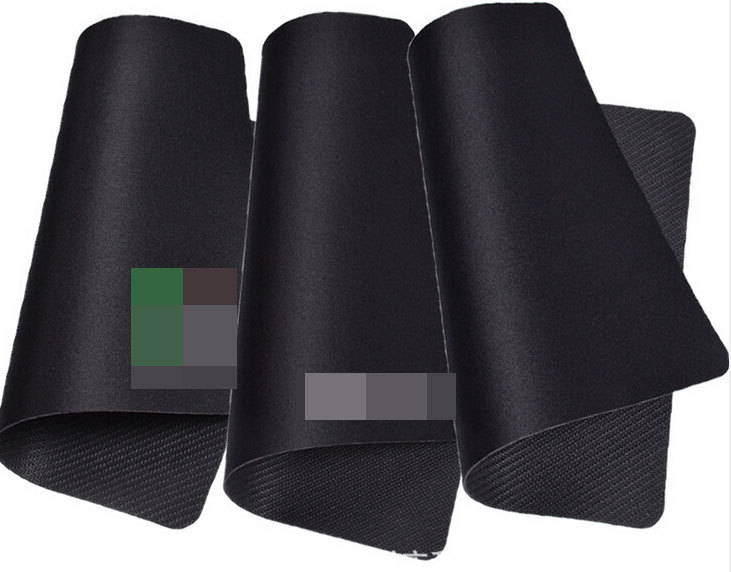 Advertising mouse pad small Logitech pad rubber mouse pad black cloth gift logo wholesale diving protective mat