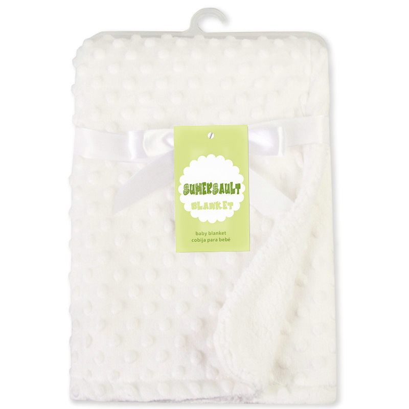 Autumn and Winter bubble blanket beanie plush blanket baby blanket short velvet foam air conditioning blanket lambswool casual blanket