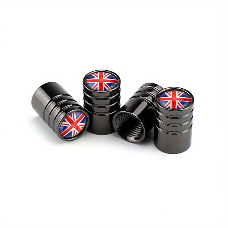 Foreign trade British flag valve cap British flag tire valve core cap personality logo valve cap valve