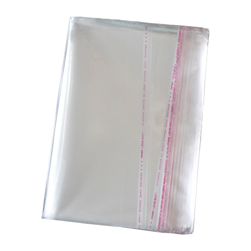 Opp bag product transparent packaging bag plastic self-sealing bag self-adhesive bag processing custom printable LOGO