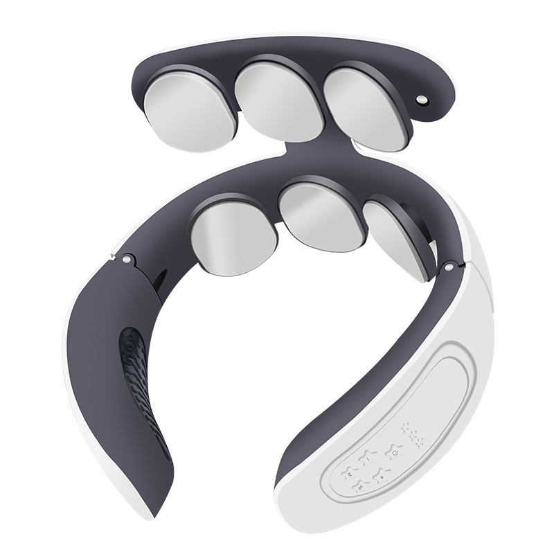 Factory wholesale EMS micro-current cervical massage instrument neck and shoulder physiotherapy instrument neck massage artifact intelligent neck protection instrument