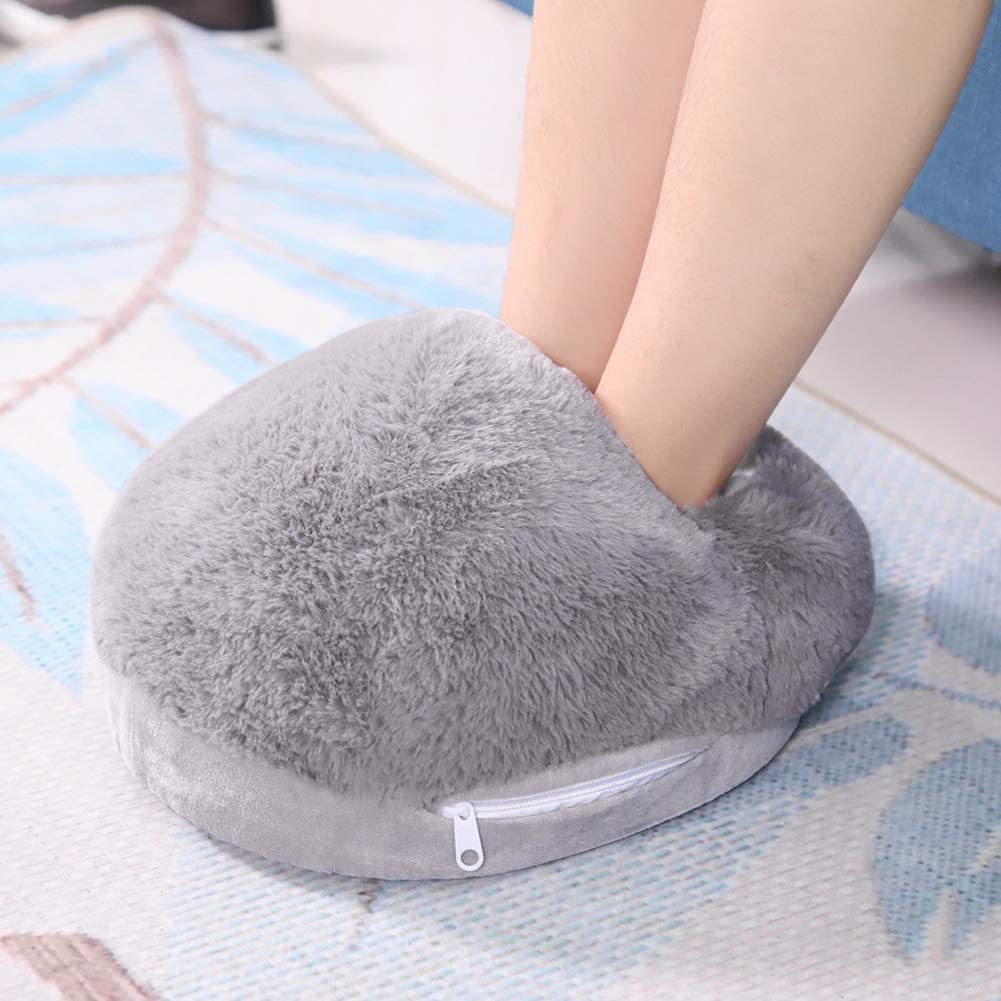 Cross-border spot winter warm USB heating foot pad foot warmer foot cover electric shoes heating shoe insole_voghion.com