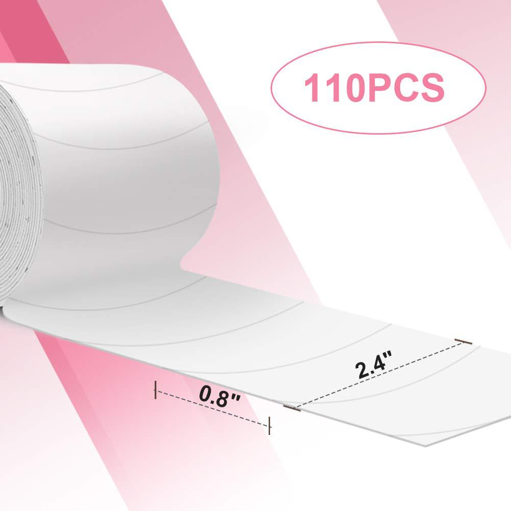 Wholesale grafting eye patch 110 piece wholesale isolation pad planting eye patch disposable pe foam eyelash eye patch