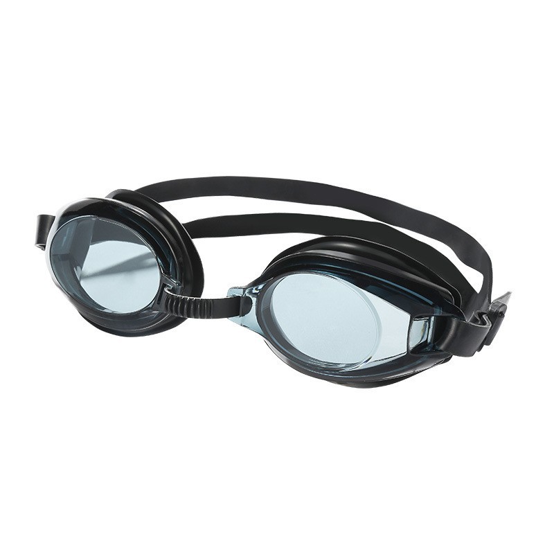 骐浪游泳镜批发成人儿童通用高清透明泳镜防水平光潜水眼镜跨境