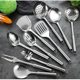 Stainless steel kitchen utensils spatula anti-scald kitchen utensils colander spaghetti spaghetti spoon sauce spoon rice spoon soup spoon