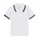 kids Children's T-shirt Long Sleeve Cotton White Lapel Polo Shirt for Boys and Girls Elementary School Students Middle and Large Children's School Uniform