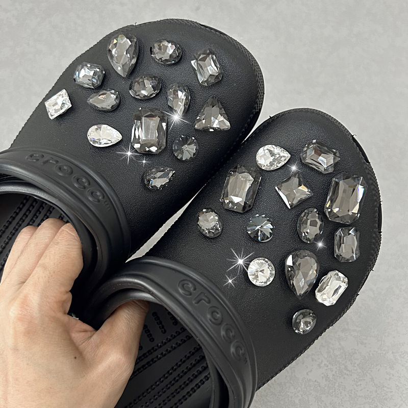 [sticky good delivery] new dark hole shoes decorative buckle three-dimensional buckle shoes flower shoe buckle diy accessories