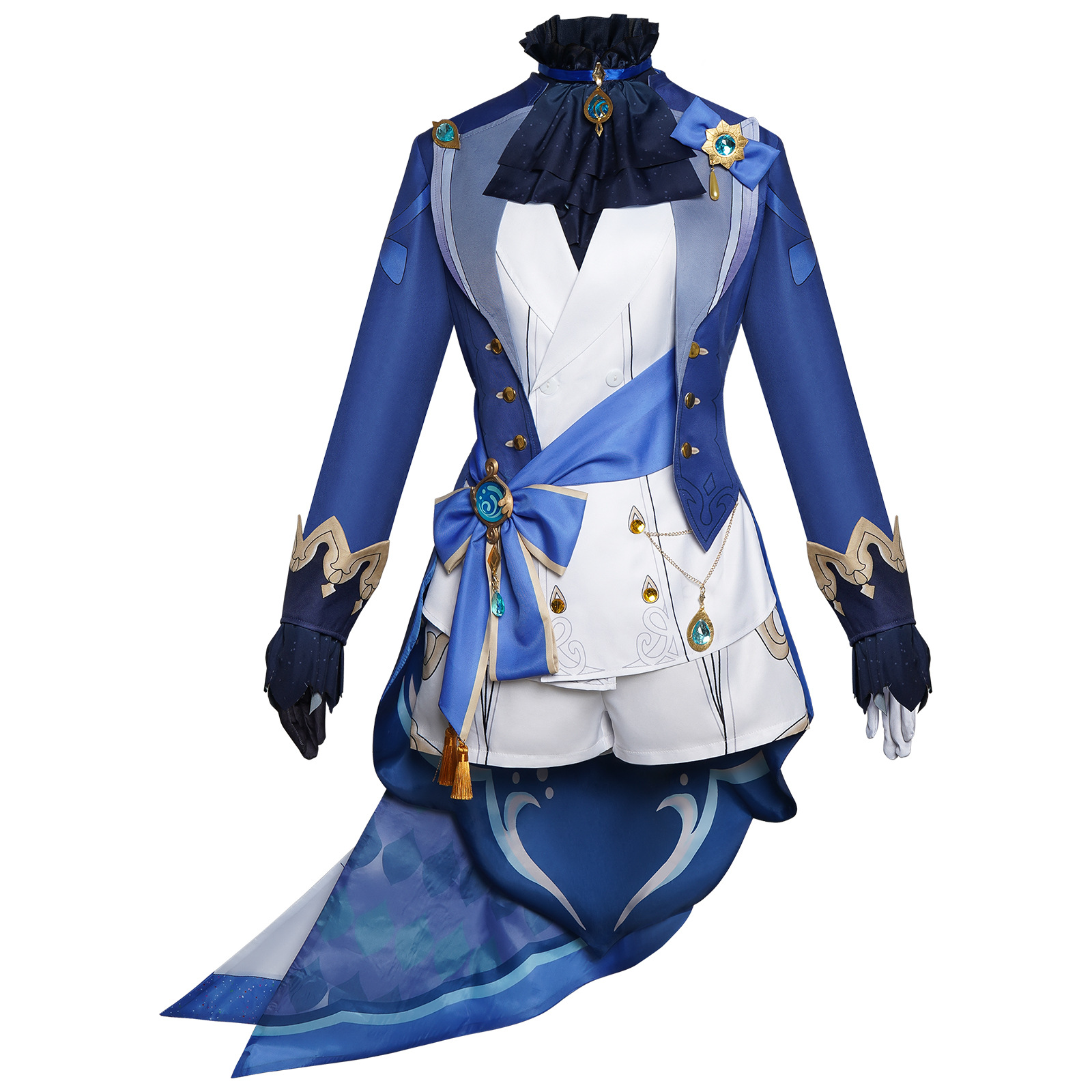 Original God Fu Ningna cos clothing fengdan Black Water God wilderness clothing Fu Carlos cosplay clothing anime performance clothing