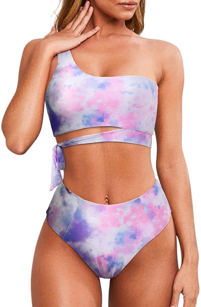 2022 European and American sexy bikini swimsuit belt briefs bikini