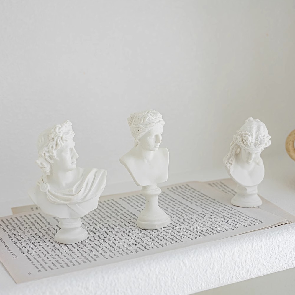 ins Photo Props Venus Xiaowei Ornaments Mini Figurines Resin Like Ornaments Decorative Shooting Props
