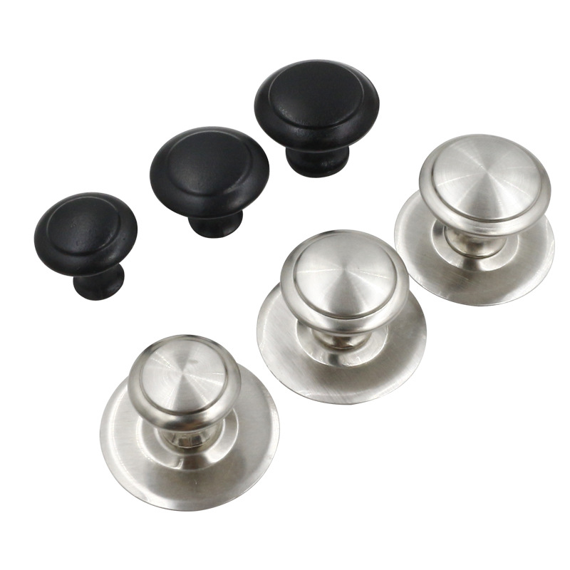 Punch-free European-style Single-hole Drawer Handle Wardrobe Glass Door Small Handle Kitchen Cabinet Handle Simple Handle