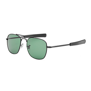 Export sunglasses European and American fashion new sunglasses men's cross-border metal glass box sunglasses sunglasses batch