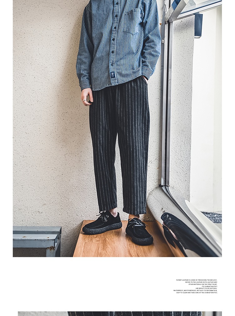 Chaussures de mode pour hommes en cuir poncé, chaussures décontractées à semelles souples, chaussures à enfiler pour hommes_voghion.com