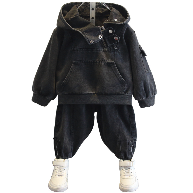 Boys' Autumn Wear suit 2025 New Children's Wear Handsome Fashionable Autumn Boys Baby Spring and Autumn Foreign Style Fried Street