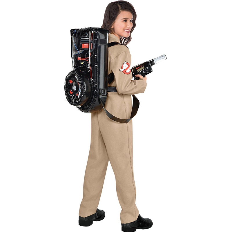 Cross Border Halloween Party Ghostbusters One Piece Costume Kids cosplay Proton Inflatable Backpack Gun