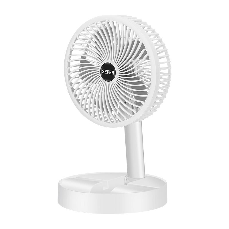 New Folding Small Retractable Fan Desktop Rechargeable USB Fan Portable Simple Small Fan