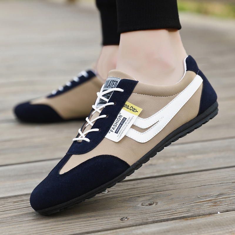 Canvas Shoes Men's Summer 2023 New Korean Style Fashionable Men's Shoes Breathable Shoes Men's Cloth Shoes Casual Shoes Men's