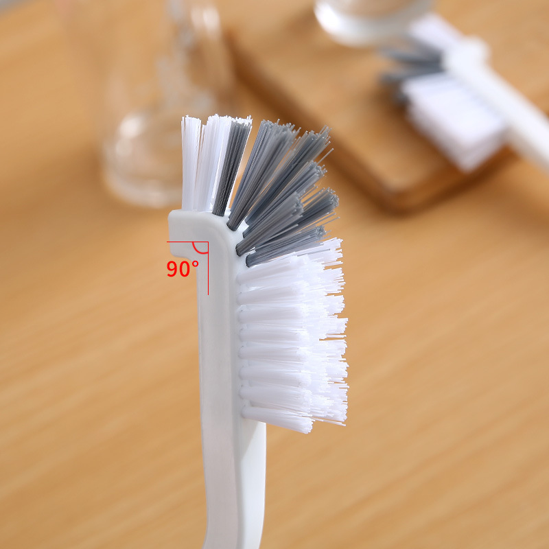 Japanese Cup brush plastic cleaning brush cleaning crayfish brush feeding bottle cleaning brush kitchen juicer cleaning artifact
