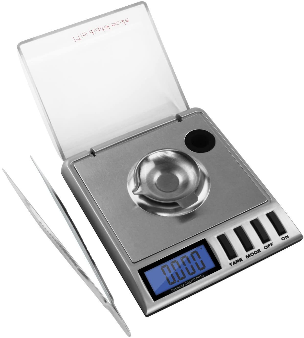 Electronic scale household food weighing mouth red powder laboratory electronic analysis scale 0.001 mg weighing powder platform scale