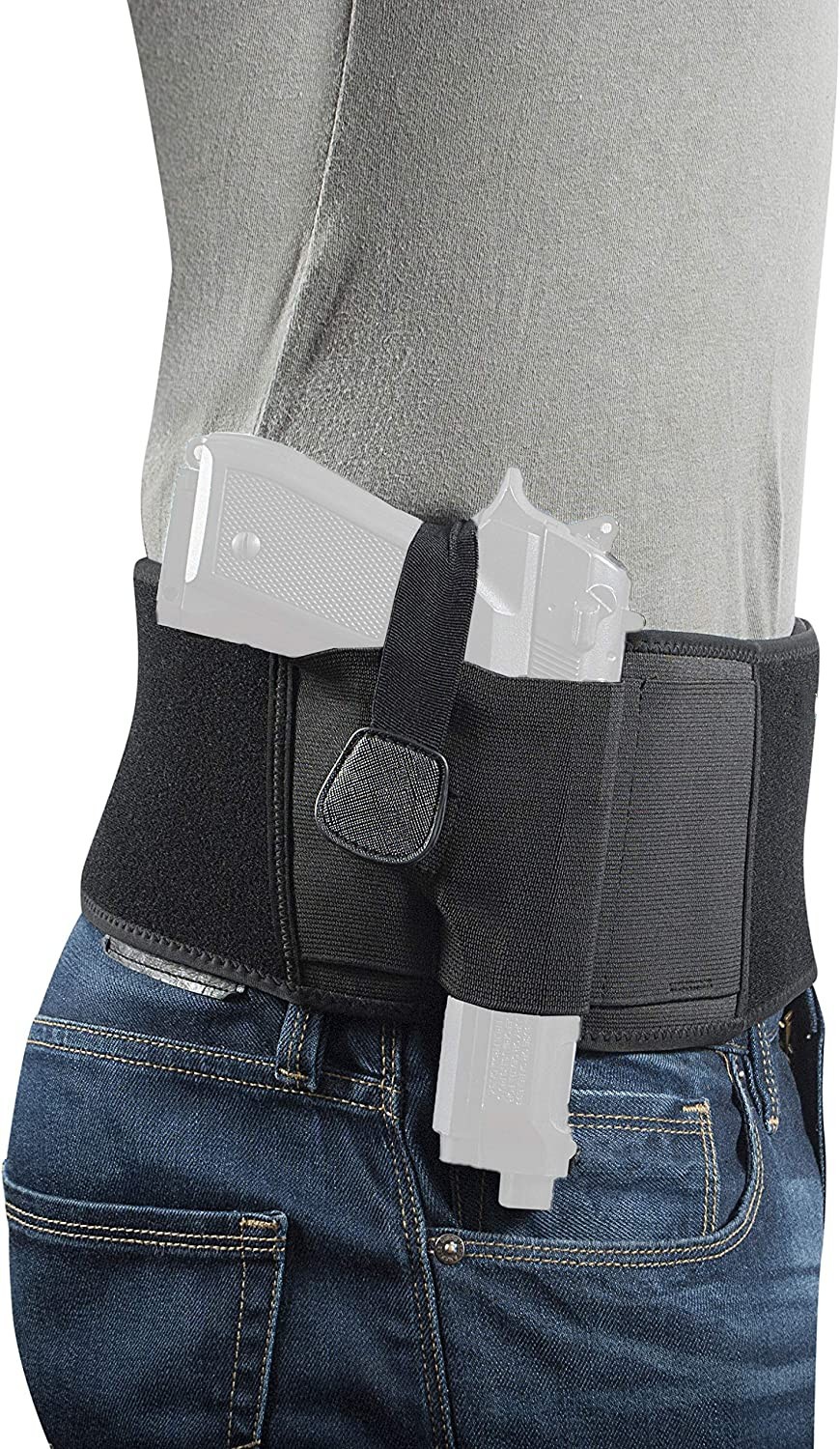 Outdoor holster multifunctional hidden tactical holster left and right Universal diving material gun bag adjustable manufacturers