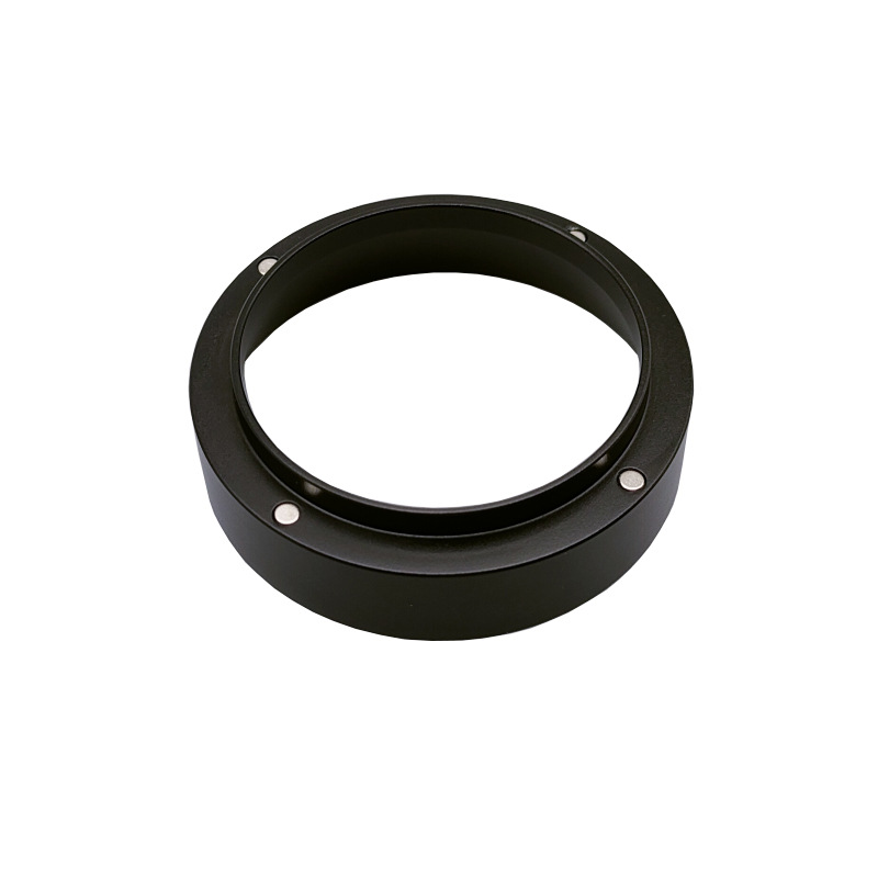 Cross-border 51 powder ring magnetic suction coffee handle quantitative 53 powder device 58mm external clamp powder ring magnetic anti-fly powder