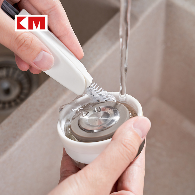 5053. The inner side of the insulation cup cover gap brush kitchen gap cleaning brush three brush one free switch
