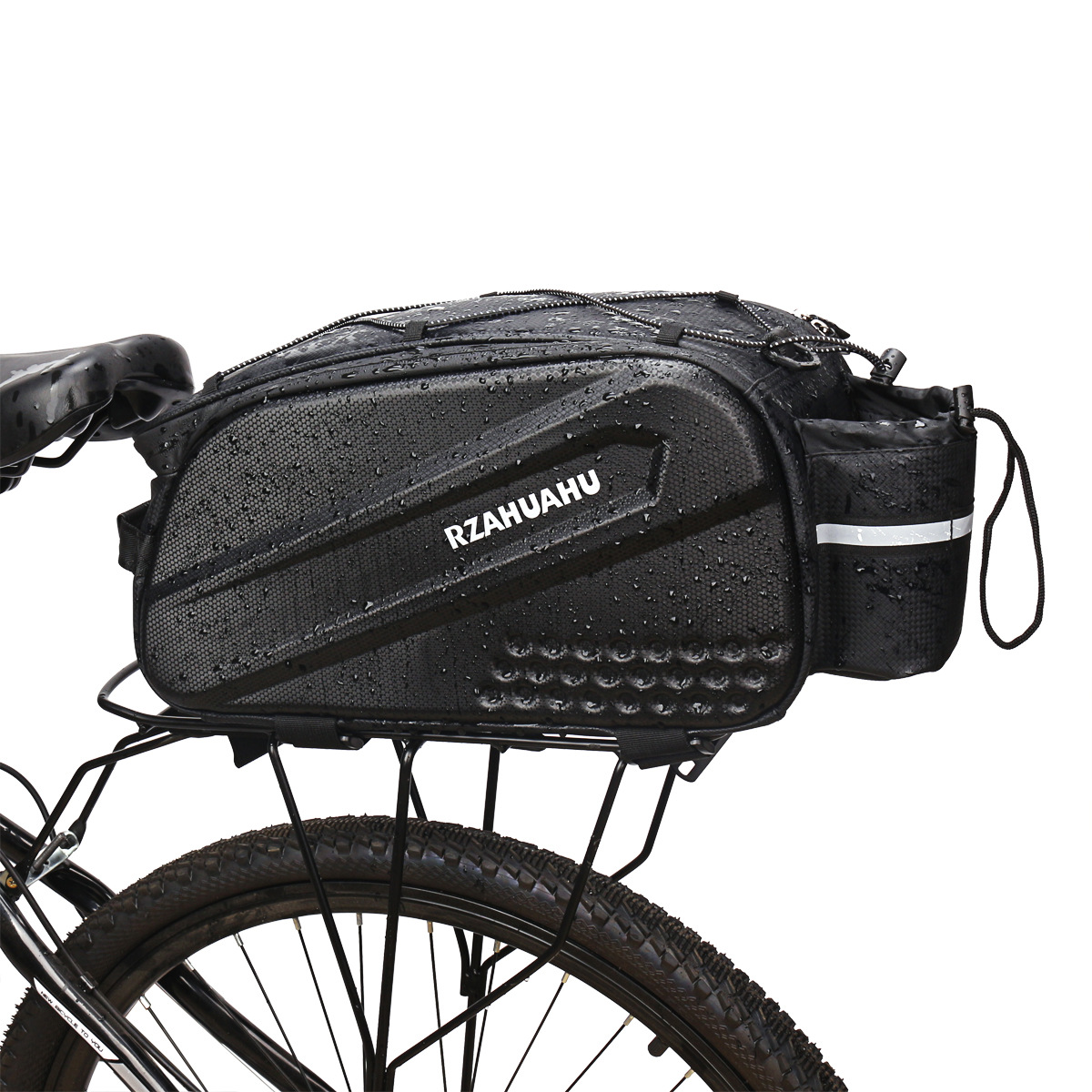 Bicycle Bag Mountain Bike Rear Shelf Bag Cycling Bag Bicycle Hard Shell Bag Long and Short Distance Packing Bag 10L