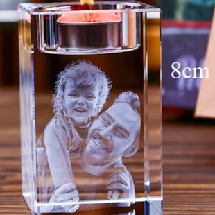 temu cross-border crystal candlestick creative portrait couple photos 3D interior carving romantic restaurant ornaments