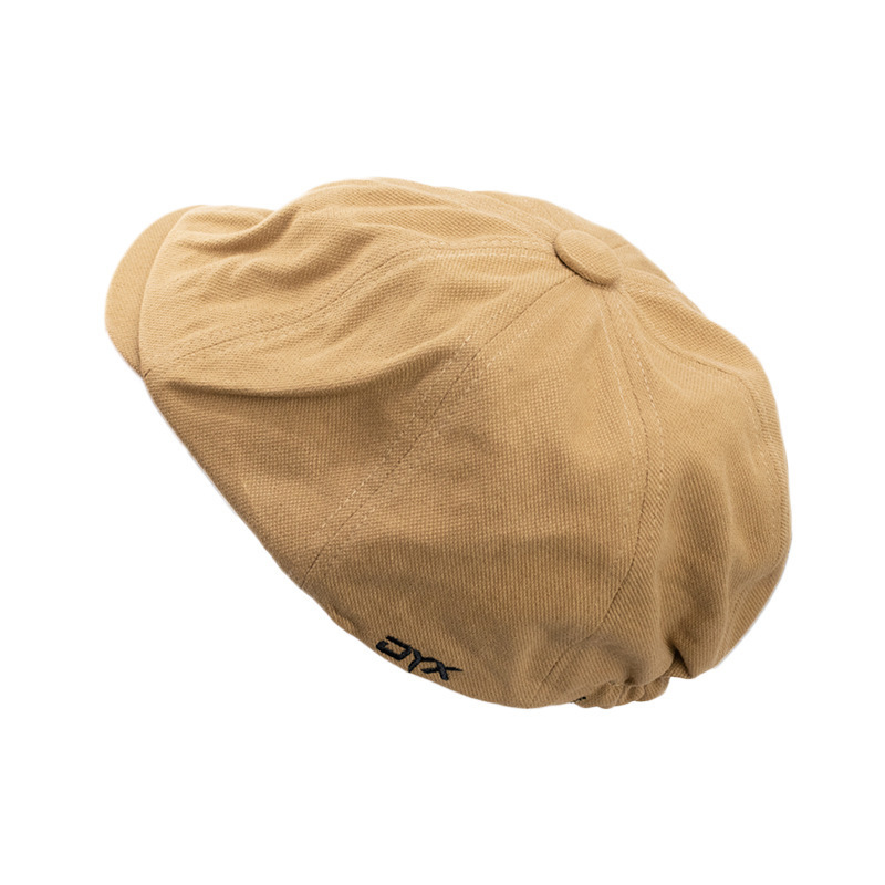 Japanese Style Retro Progressive Hat Positive and Reverse Wearable Cap Men's Khaky Newsboy Hat Fashionistas Beret Women's Painters Hat