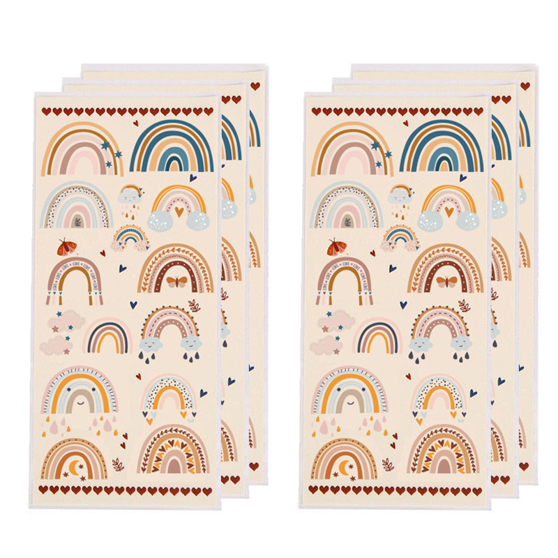 Christmas candy bag cellophane snack bag Christmas party candy cookies gift bag OPP flat pocket