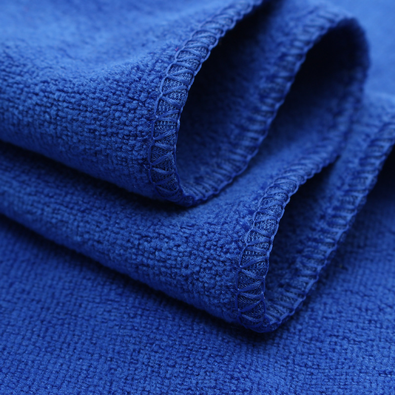 Cleaning Towel Microfiber Wash Cloth Thickened Water Absorbent Car Washing Towel Cleaning Hair-free Plain Color Car Wash Cloth