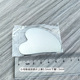 small size 6cm foundation heart piece 420 stainless steel with foam bag