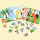 16-piece cartoon flat puzzle wholesale baby early education puzzle development boys and girls young children building blocks puzzle