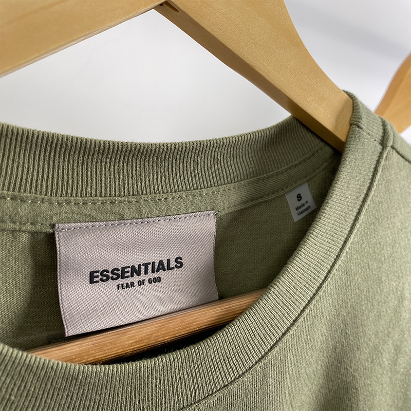2021FW 聯名U花短袖T恤ESSENTIALS街頭潮牌跨境熱賣